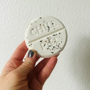 Chill Pill Shower Steamers/Stress Relief Spa Gift/Self Care Gift for her/Spa Gift for Woman/Calming Shower Steamers/Relaxation Spa Gift/Gift Peppermint