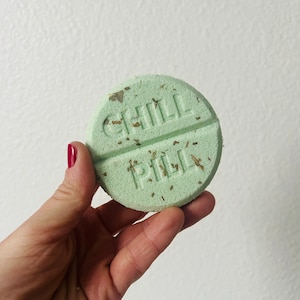 Chill Pill Shower Steamers/Stress Relief Spa Gift/Self Care Gift for her/Spa Gift for Woman/Calming Shower Steamers/Relaxation Spa Gift/Gift Eucalyptus