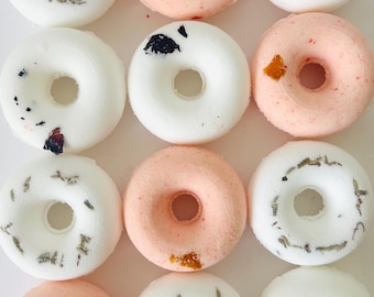 Handmade Bath Bomb,Fizzy Bath Soak,Mini Donut Bath Bombs,Gift for Her | Party Favor,Birthday Gift,Natural Bath Bomb,Kids Bath,