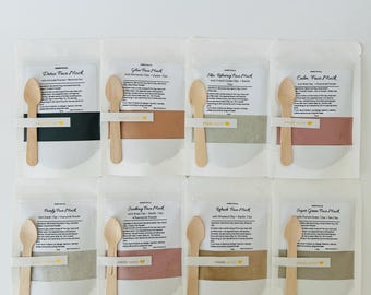 BULK/WHOLESALE Facial Clay Masks/Wholesale Face Masks/Wholesale Facial Clay Masks/Bridesmaid gift/Wedding Favors|Party Favors/