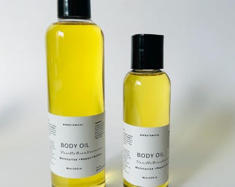 Body Oils/Scented Lightweight Dry Body Oil,Natural Moisturizer for Dry Skin/Nourishing Massage Oil/Natural Body Oil|Spa Gift for Her|SpaGift