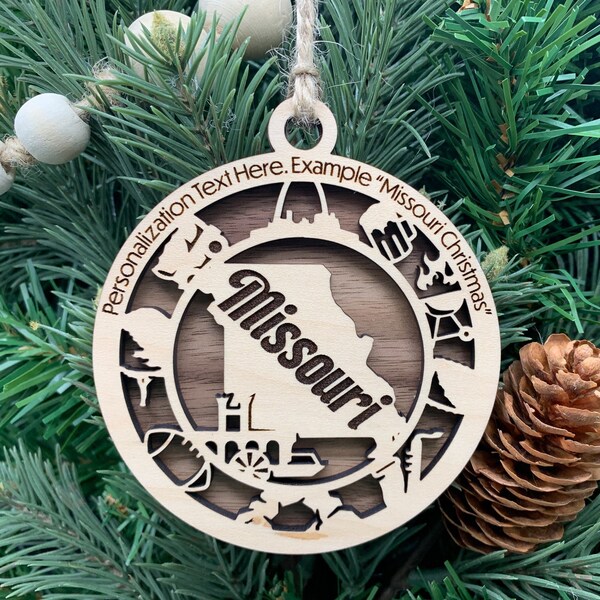 Missouri Ornament Etsy