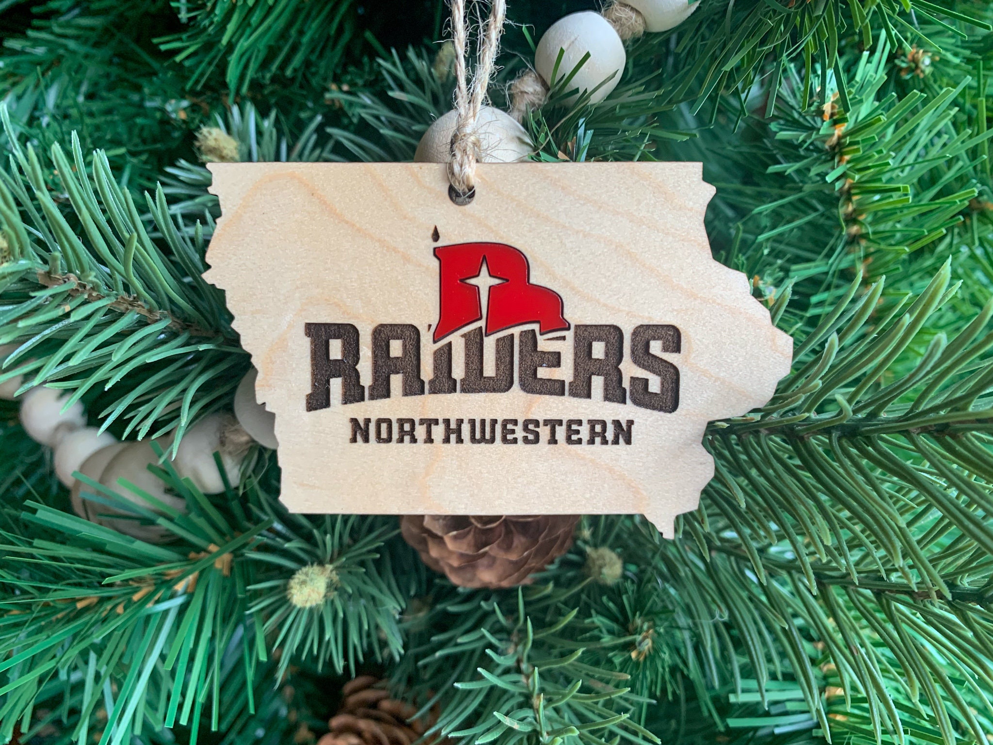 Old World Christmas Las Vegas Raiders Football Ornament For Christmas Tree