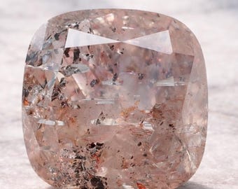 1,86 kt kussengeslepen paarse diamant: natuurlijke losse edelsteen (6,2 x 6,2 mm)