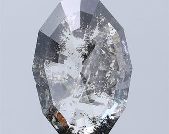 3,49 ct ovale zout-en-peperdiamant: natuurlijke losse steen (13,4 x 8,8 mm)