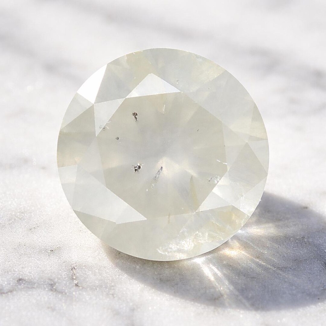 White Rounded Diamond Buy 3.18ct Icy White Round Diamond: 9.2mm Natural Loose Diamond Online ...