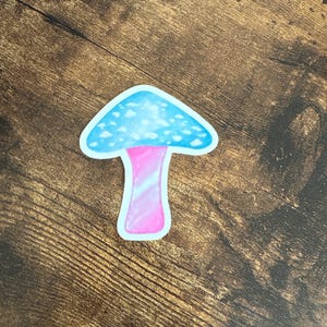 Transgender Mushroom Sticker