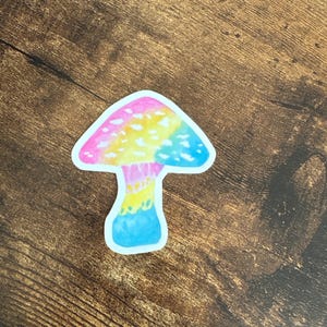 Pansexual Mushroom Sticker