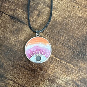 Lesbian Evil Eye Necklace