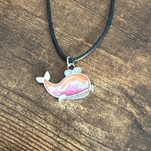 Lesbian Whale Necklace