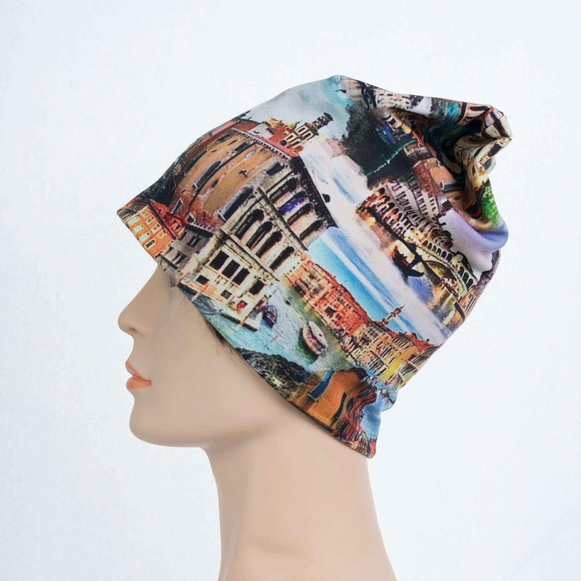 Venice beanie Venice hat Sport hat Italian beanie Cotton Etsy