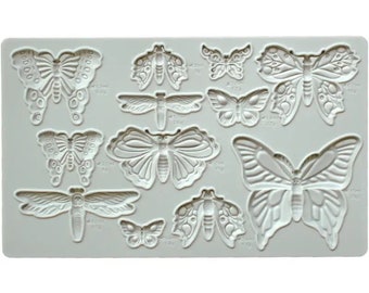 25 x 15 cm silicone molds for resin, modeling clay, and resin
