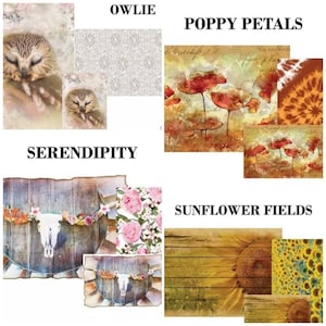 Grace On Design Decoupage 3-er Set