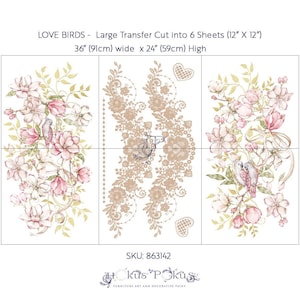 Hocus Pocus LOVE BIRDS Transfer