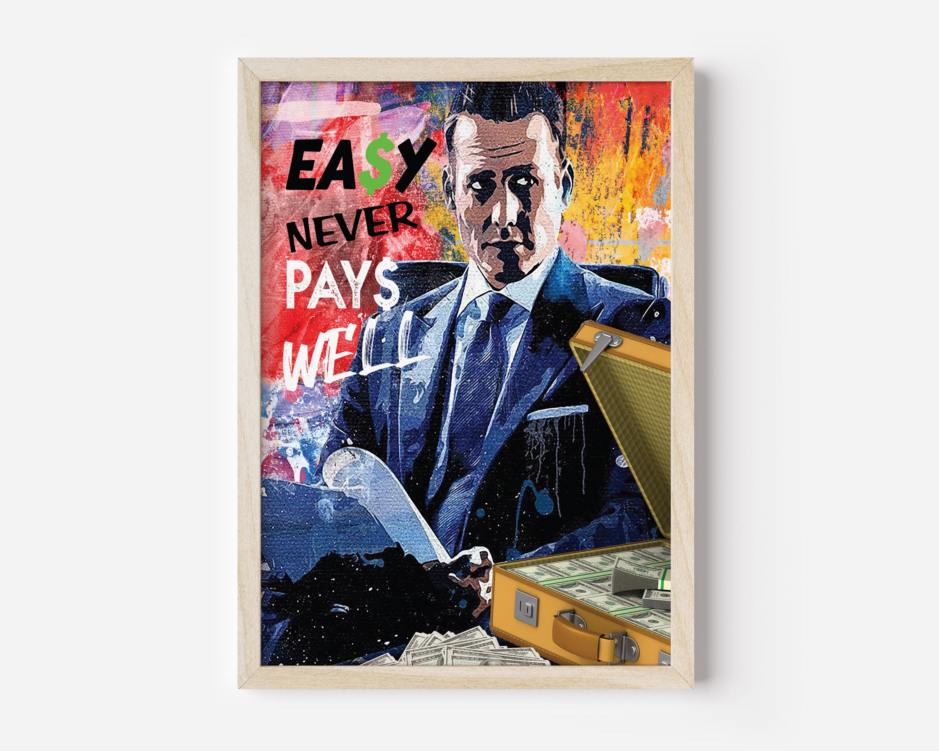 Harvey Specter Wall Art Motivational Quote Modern Office Decor