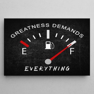 Greatness Poster Motivational Quote Wall Art For Office Prints Decor Entrepreneur Canvas Workplace Wall Art Hustle Harder Success Poster