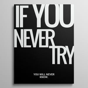 Motivational Quote Poster Workplace Wall Art Entrepreneur Canvas Inspiring Prints For Office Art Decor Inspirational Success Quote Wall Art