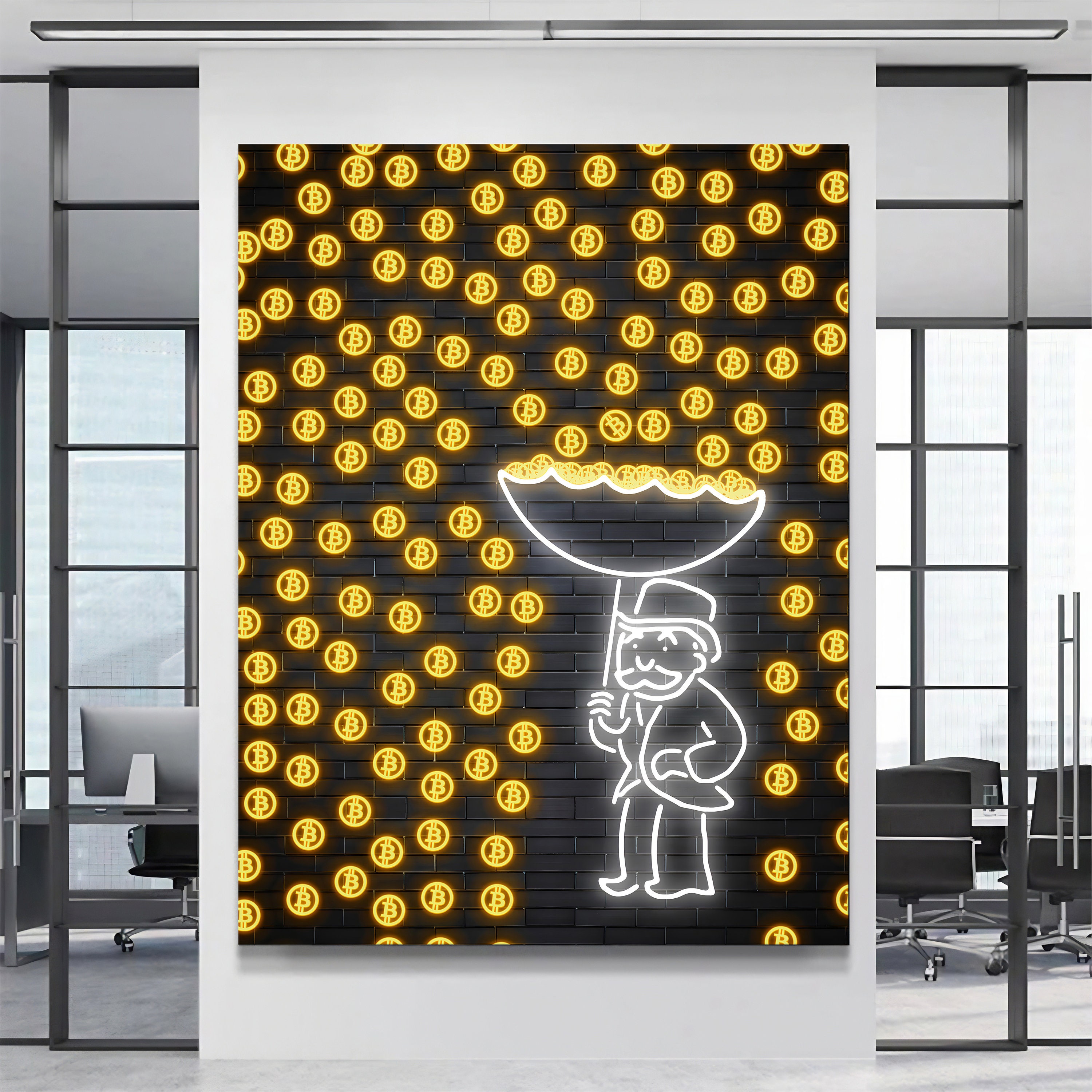 Bitcoin Wall Art - Etsy