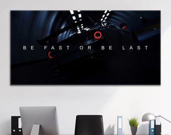 Ferrari Poster Motivational Quote Wall Art For Office Decor Inspirational Cars Canvas Prints Sport Cars Wall Art Super Car Motivation Sign