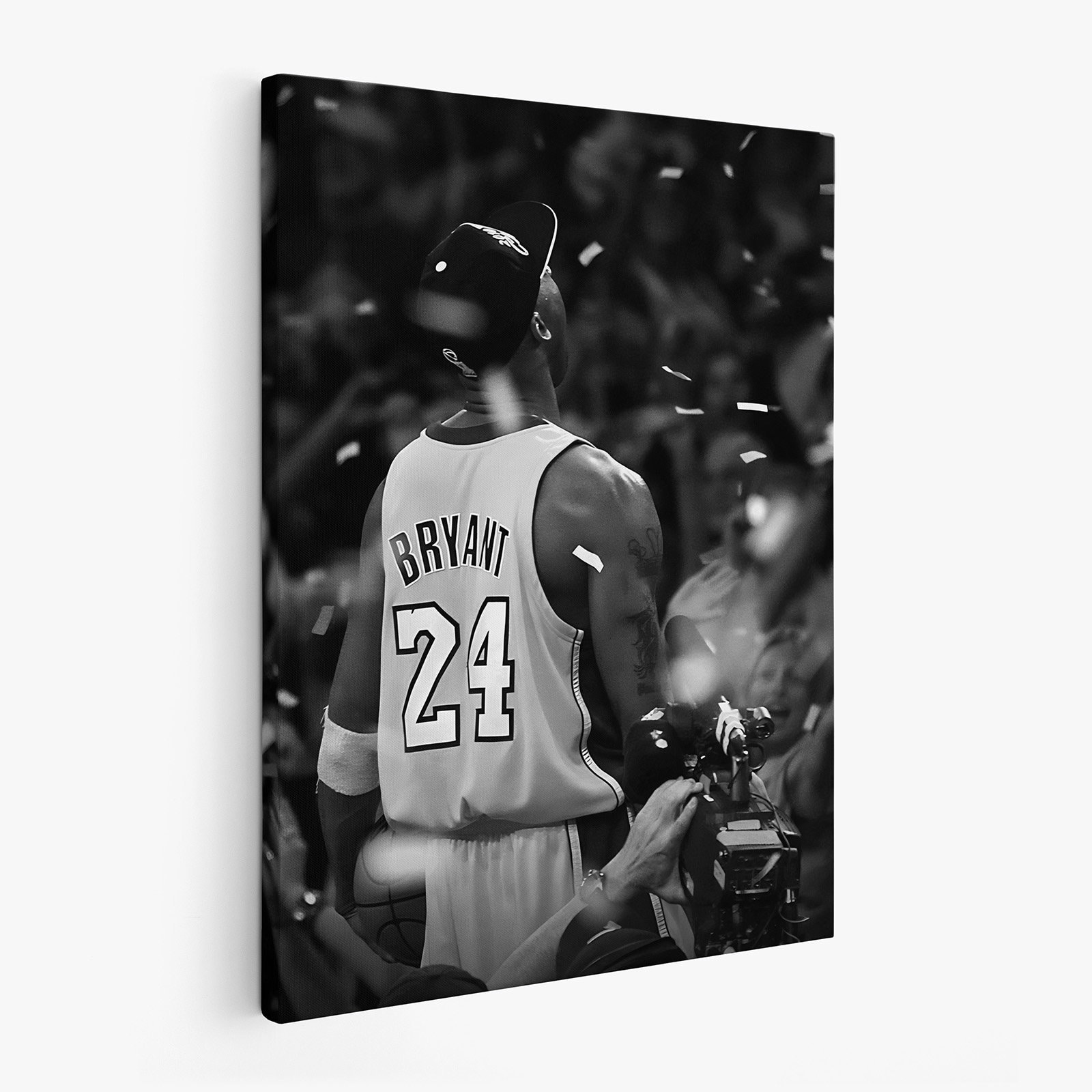 Kobe Bryant Poster Black White Wall Art Basketball Art Decor Boys Dorm Room  Decor Kobe Celebration Memorial Vintage Canvas Print - Etsy, image size:1600x1600