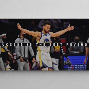 Steph Curry Wall Art Success Quotes Poster For Office Decor Basketball Canvas Steph Curry Poster Motivational Canvas Boys Dorm Room Decor