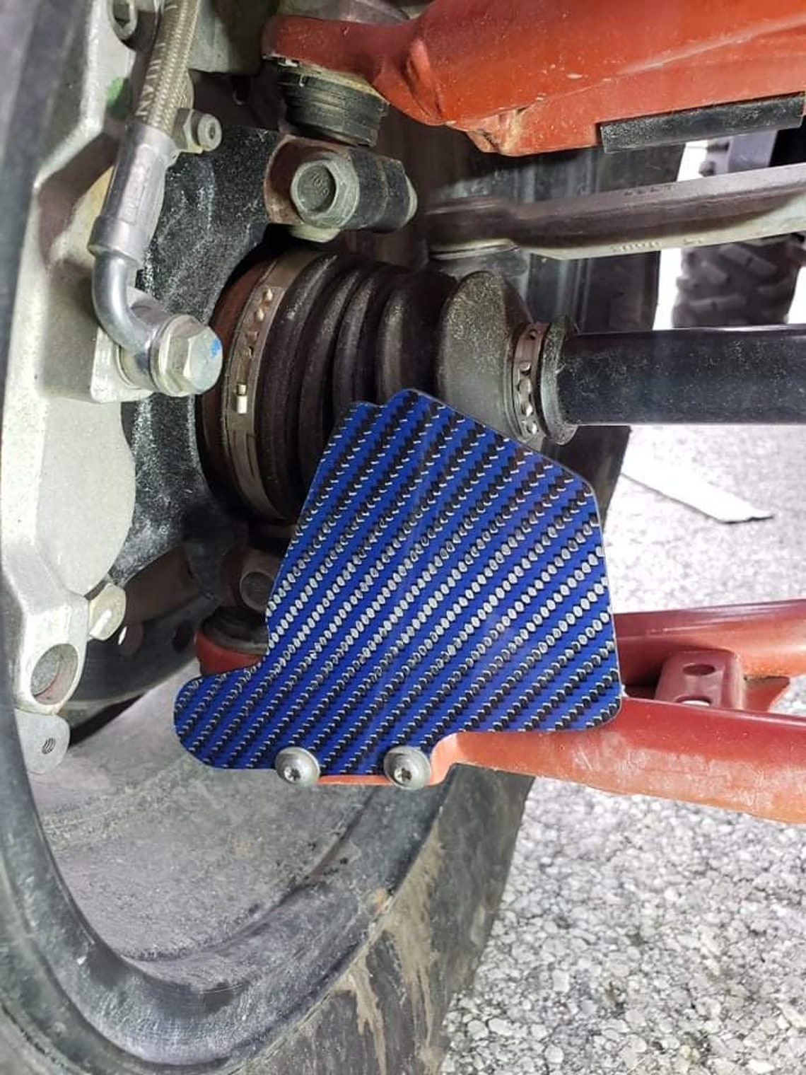 Carbon Fiber Polaris RZR Axle Guards Etsy