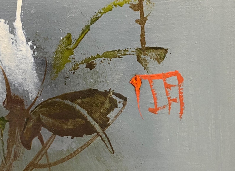 White Flowers Painting