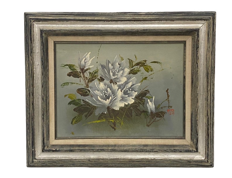 White Flowers Painting