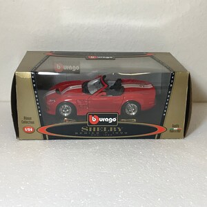 1998 SHELBY Die cast Model Car Series 1 Coleccionable Transportation Replica Decor regalo perfecto para automóviles juguete Coleccionista de automóviles en miniatura