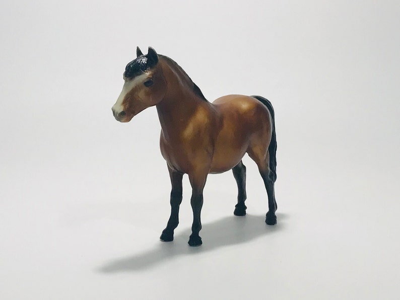 Vtg Breyer Horse Shetland Pony Early Model Horse Figurine Breyer