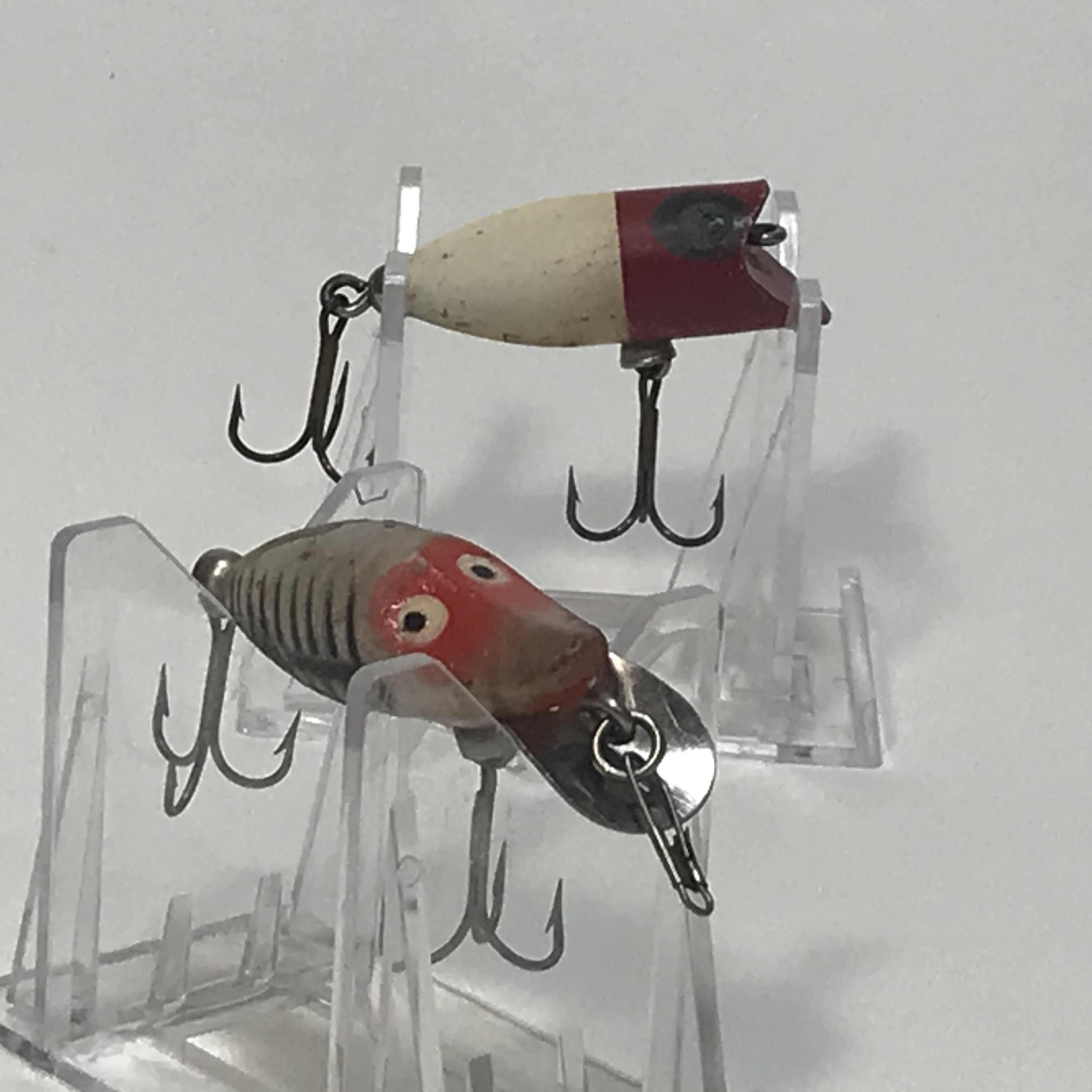 Heddon Tiny Runt Lucky 13 Antique / Vintage Fishing Lure, Tackle, Gear, Fish  Crankbait Minnow Plastic Topwater Bait, Angler Classic Fishhook 