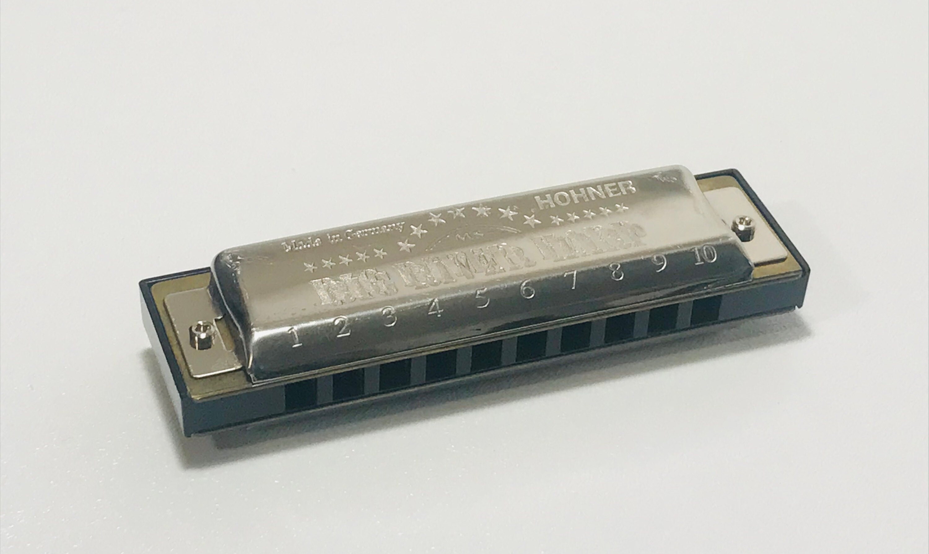 Harmonica Blues En Do Diatonique 10 Trous - Blanc, Pour Débutants Et Confirmés