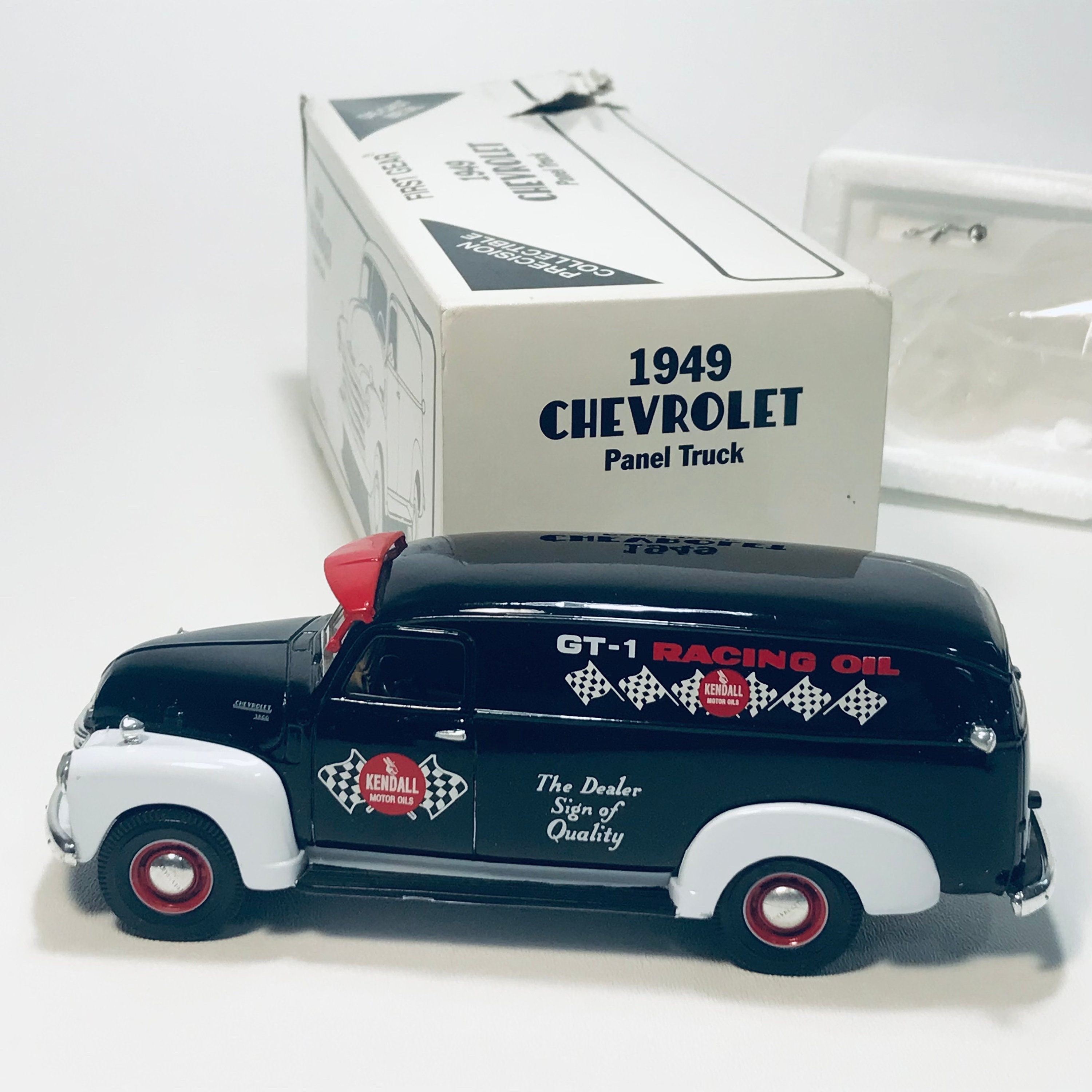 Diecast 1949 Chevrolet Panel Truck Diecast Metal 134 Scale Etsy