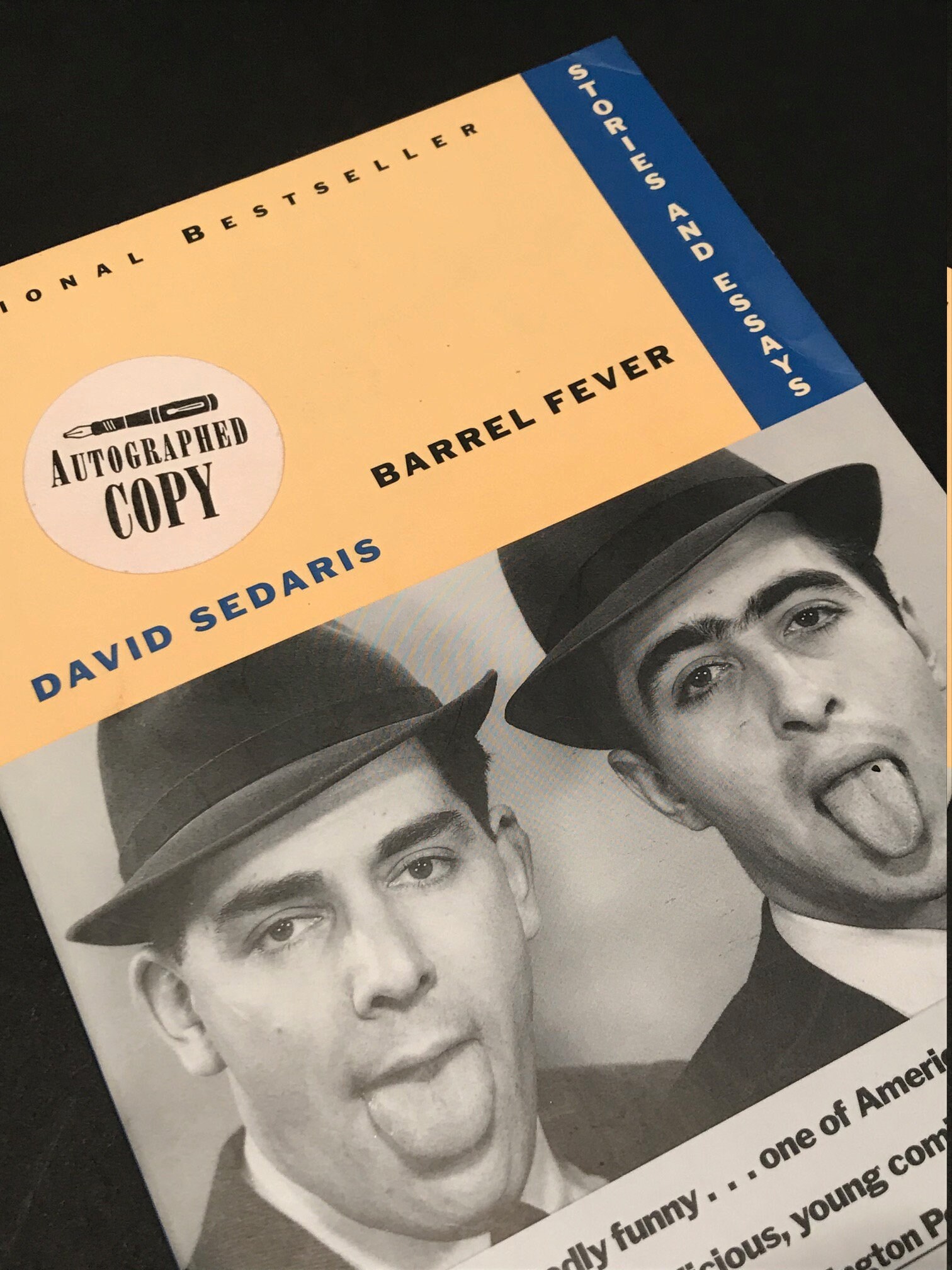 洋書 BARREL FEVER DAVID SEDARIS FIRST EDITION Barrel Fever: Stories and Essays | David Sedaris