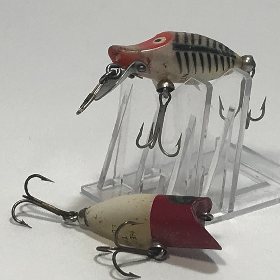 Heddon Tiny Runt Lucky 13 Antique / Vintage Fishing Lure, Tackle, Gear, Fish  Crankbait Minnow Plastic Topwater Bait, Angler Classic Fishhook -   Canada