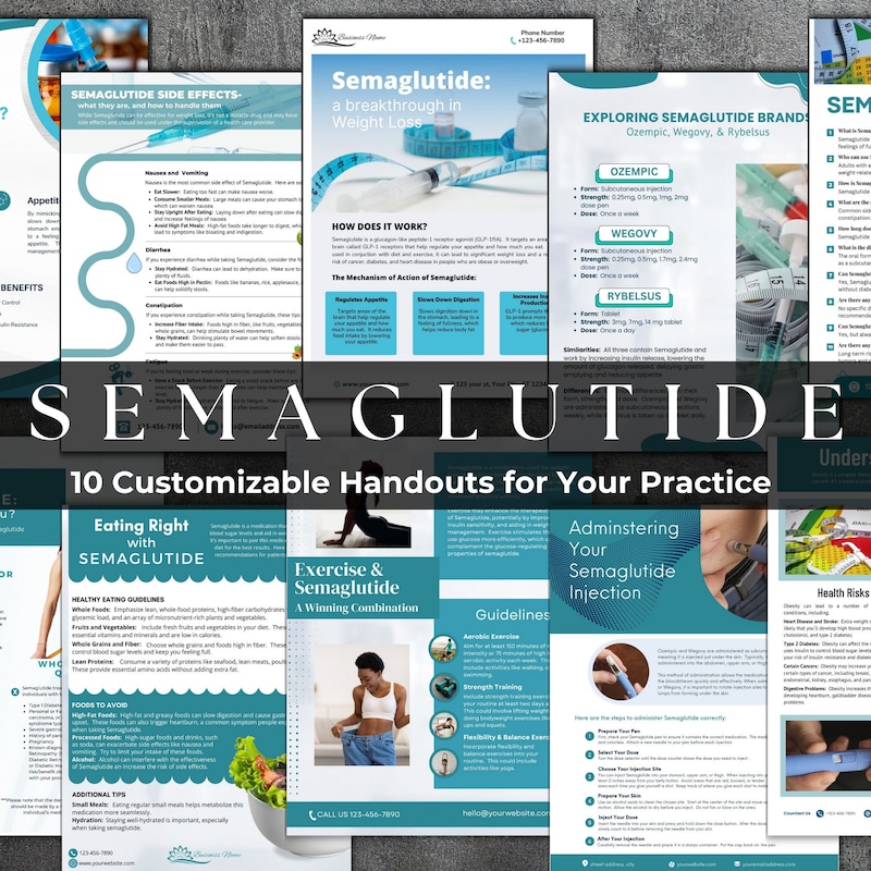 Weight Loss Patient Handout - Etsy