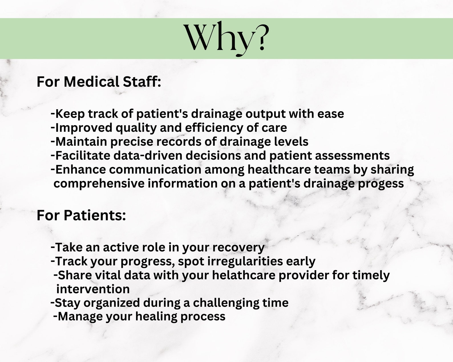 Surgical Drain Logs Post Op JP Drain Record Mastectomy Drain Tracker
