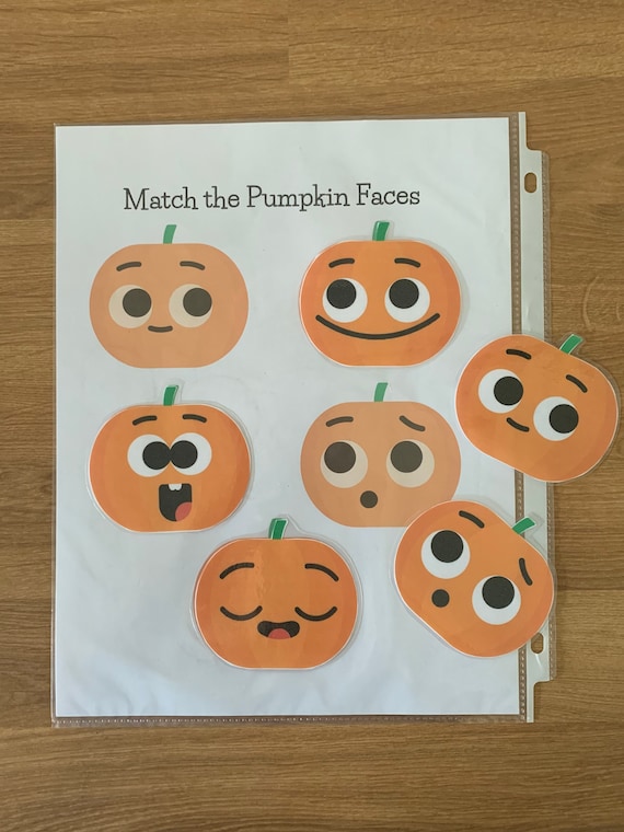 Halloween Printable Activities Halloween File Folder Games Etsy