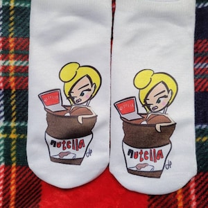 Novelty socks.Nutella and Donut socks. 10 styles available