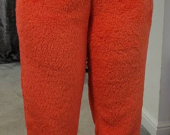 Fluffy Pyjama loungeware bottoms. Fluffy warm fleecey soft smooth womens/ girls sleep pants lounge wear.