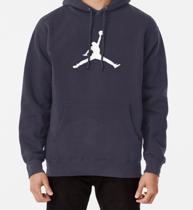 mens white jordan hoodie