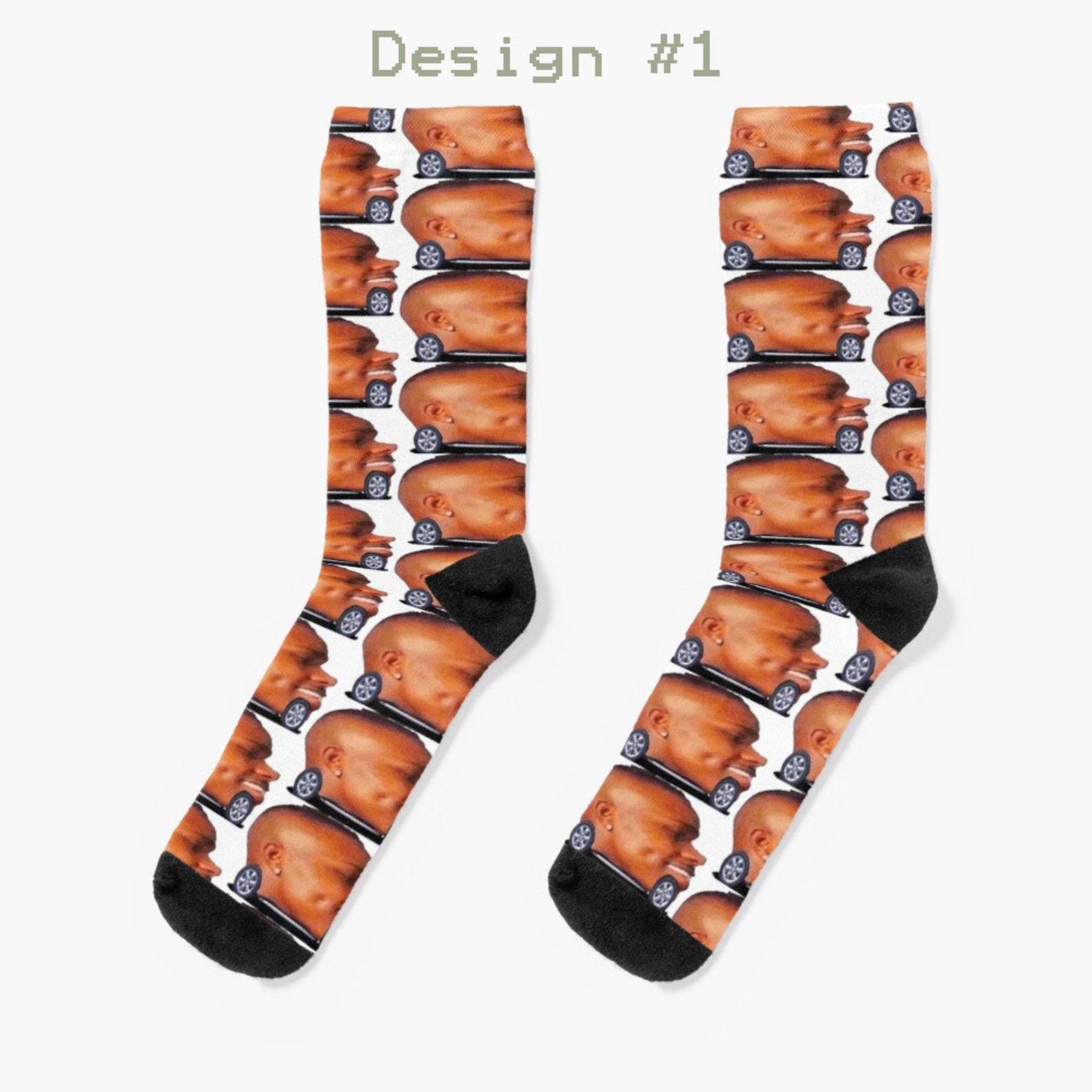 Da Baby Convertible Meme Unisex Socks Dababy Collage Socks Etsy