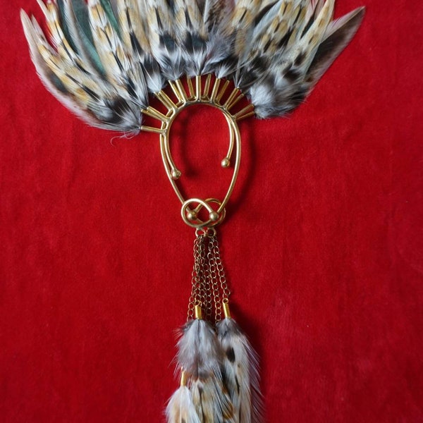 Feather Ear Cuff Etsy