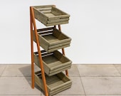 DIY Vegetable Storage Shelves Unit Plans โ Wooden Root Cellar Rack (PDF download)