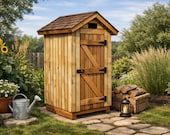 4x4 Wooden Smokehouse Plans - PDF Download