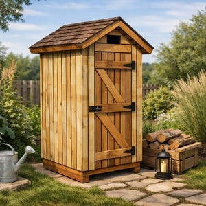 10x10 Hölzern Räucherhaus Pläne - PDF Download