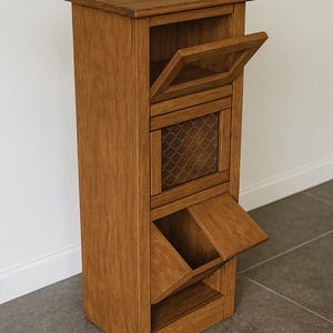 DIY Potato Bin Plans - Wood Vegetable Bins Plans - Vegetable Storage Ideas Plans - PDF Download