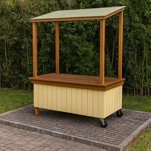 DIY Lemonade Stand Plans - Kids Lemonade Stand Plans - Outdoor Kids Project Plans - PDF Download