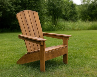 DIY Adirondack Chair Plans – Step-by-Step Garden Furniture (PDF Download)