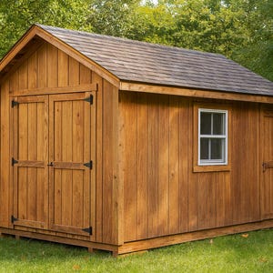 DIY 10x16 Gable Shed - Garden Shed Plans - PDF Download